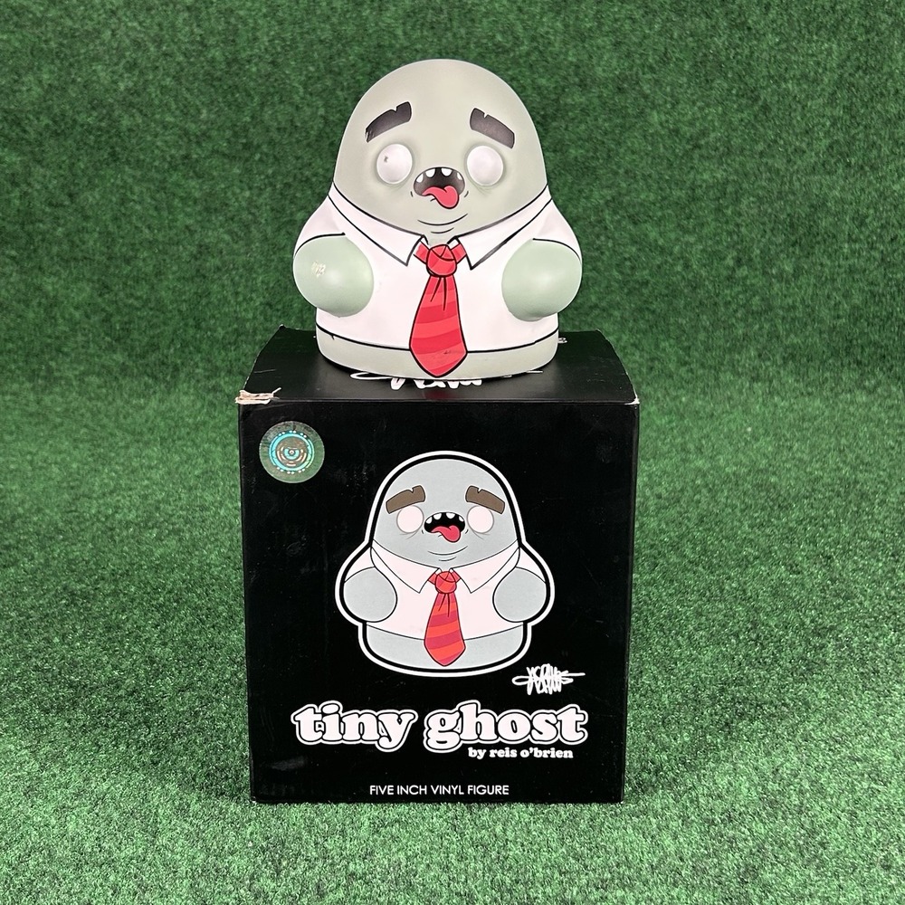 Tiny Ghost Guest Artist Series "Tie‎ Guy" Bimtoy Limited Edition Jason Rowe Used